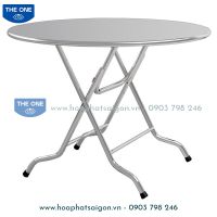 Bàn gấp khung inox BT100 / BT120 / BT120B