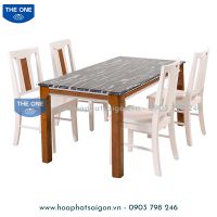 Bàn Ghế Ăn Cao Cấp HGB68A - HGB68B - HGG68