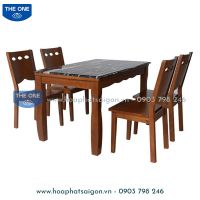 Bàn Ghế Ăn Cao Cấp HGB74A- HGB74B - HGG74