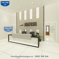 Quầy Lễ Tân Hiện Đại - Cao Cấp QLTCC121