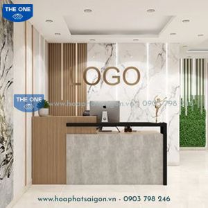 Quầy Lễ Tân Hiện Đại - Cao Cấp QLTCC112