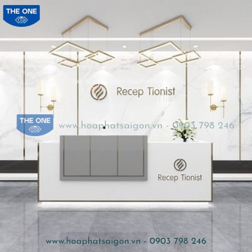 Quầy Lễ Tân Hiện Đại - Cao Cấp QLTCC149