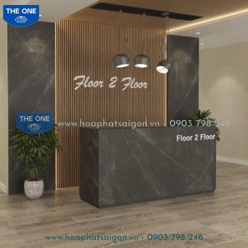 Quầy Lễ Tân Hiện Đại - Cao Cấp QLTCC133